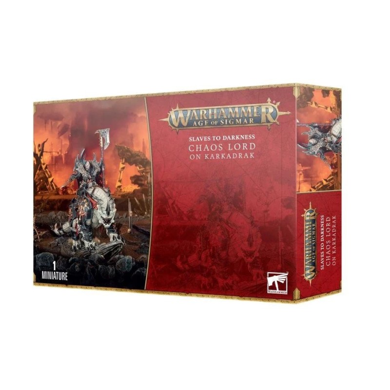 Warhammer Age of Sigmar: Esclavos de la oscuridad. Señor del Caos en Karkadrak