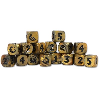 Mistborn: The Complete Alloy of Law Dice Set
