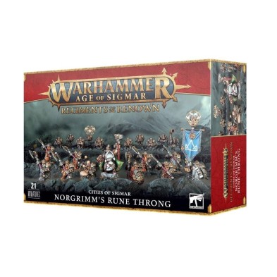 Warhammer Age of Sigmar: Regimientos de renombre. Cuadrilla rúnica de Norgrimm