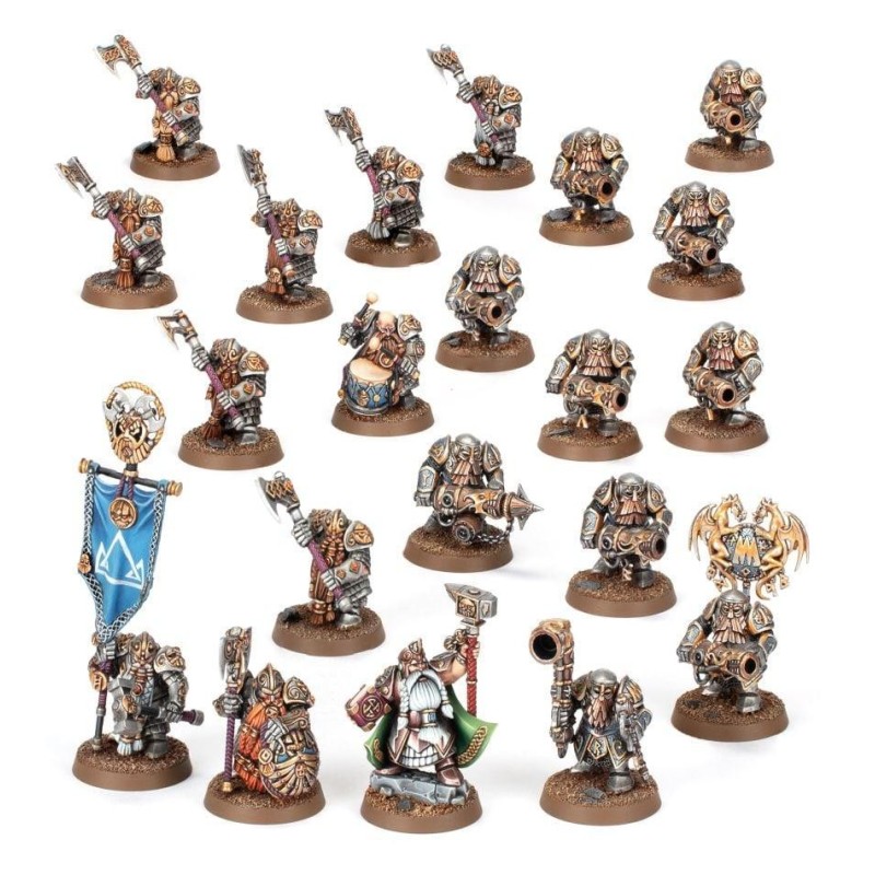 Warhammer Age of Sigmar: Regimientos de renombre. Cuadrilla rúnica de Norgrimm
