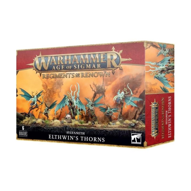 Warhammer Age of Sigmar: Sylvaneth - Regimientos de renombre. Espinas de Elthwin