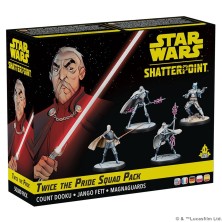 Star Wars: Shatterpoint. Twice the Pride Count Dooku Squad Pack