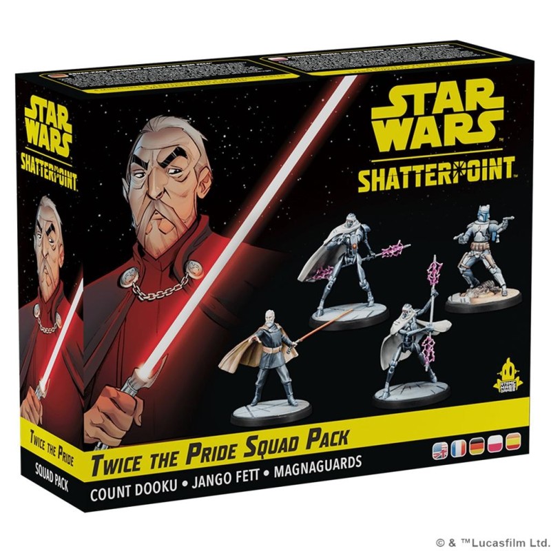 Star Wars: Shatterpoint. Twice the Pride Count Dooku Squad Pack