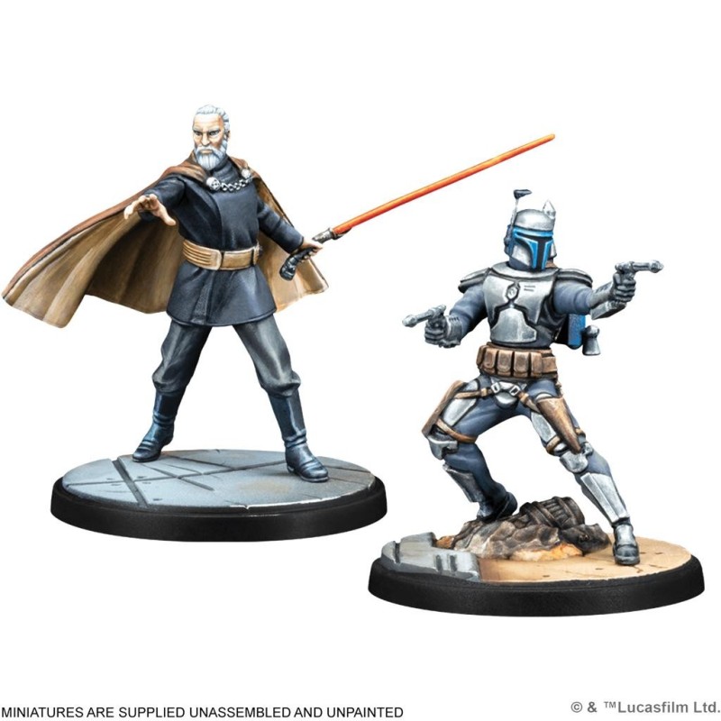 Star Wars: Shatterpoint. Twice the Pride Count Dooku Squad Pack