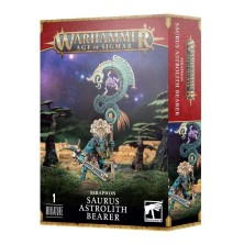 Warhammer Age of Sigmar: Serafones. Saurio Portador de Astrolito