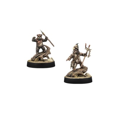 Star Wars Legión: Logray y Wicket (antiguo)