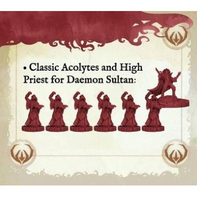 Cthulhu Wars: Classic Acolytes & High Priest for Daemon Sultan