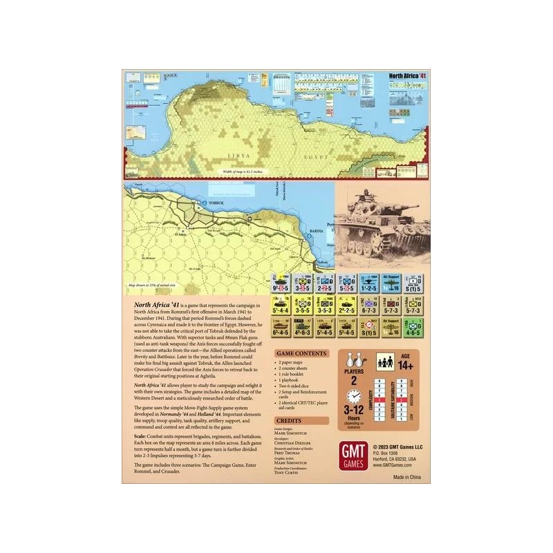 North Africa '41. The Western Desert, March to December 1941