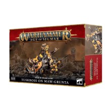 Warhammer Age of Sigmar: Orruk Warclans. Jefe Kolmillo en Muerdegrunta