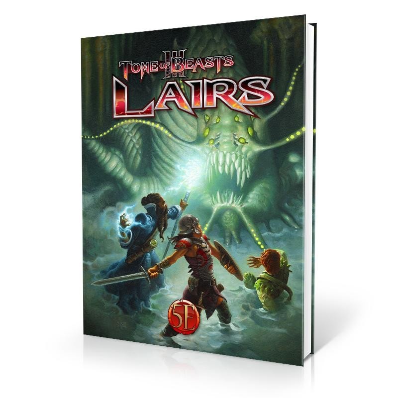 Tome of Beasts 3 Lairs for 5th Edition