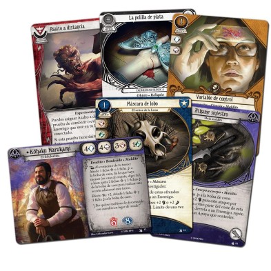 Arkham Horror: juego de cartas. La fiesta del Valle de la Cicuta Expansión investigadores