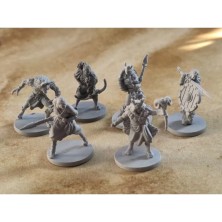 Banda de Licantropos: 5 miniaturas + lobohombre de regalo
