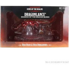 D&D Icons of the Realms Miniatures: Dragonlance - Red Ruin & Red Dragonnel