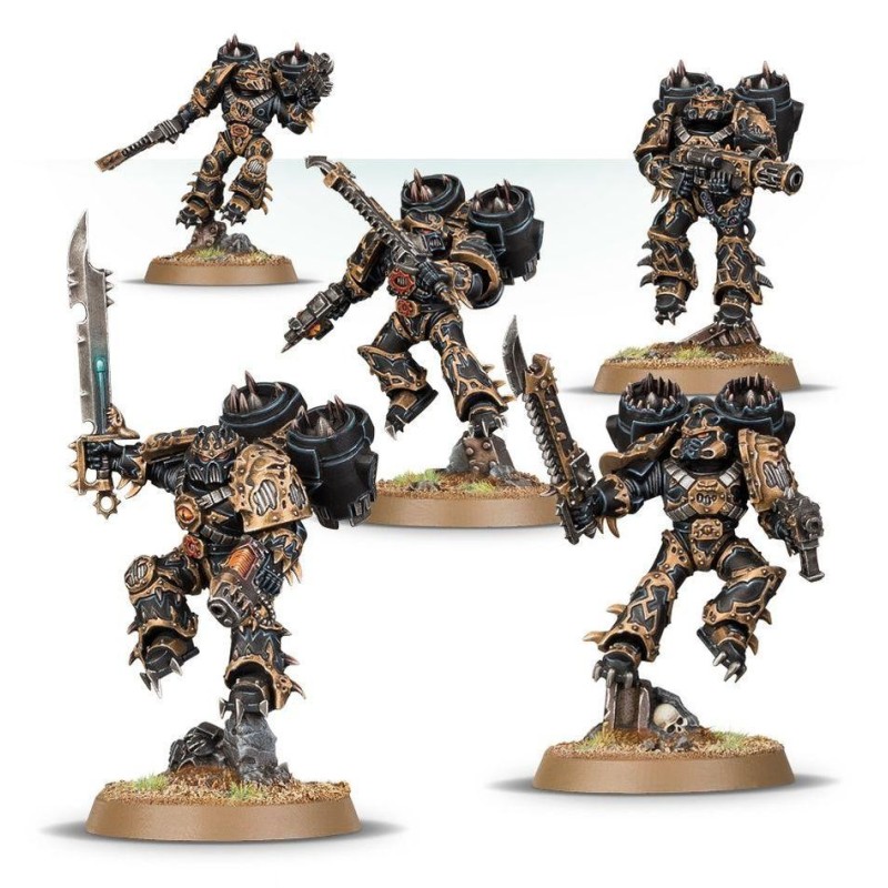 Warhammer 40.000: Chaos Space Marines. Raptors / Rapaces