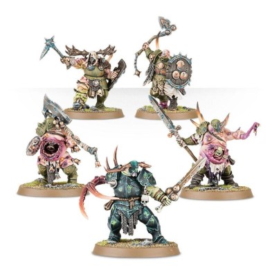 Warhammer Age of Sigmar: Maggotkin of Nurgle. Putrid Blightkings (Antigua edición)