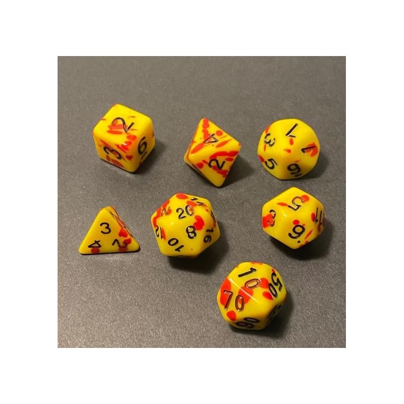 Bloody Mörk Borg Dice Set (7)