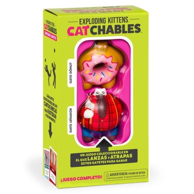 Exploding Kittens: Catchables - Pack 1 (Gato Leñador / Gato Dónut)
