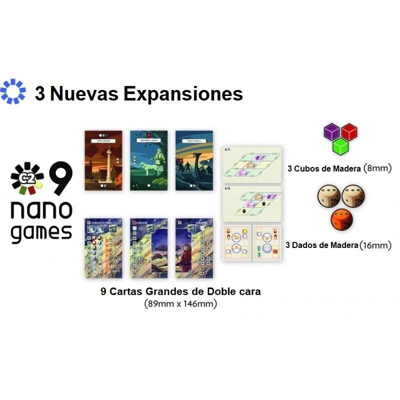 Pack Nano9Games 2: Expansiones para Clin9c, Asteroid Miners y 12 Patrols