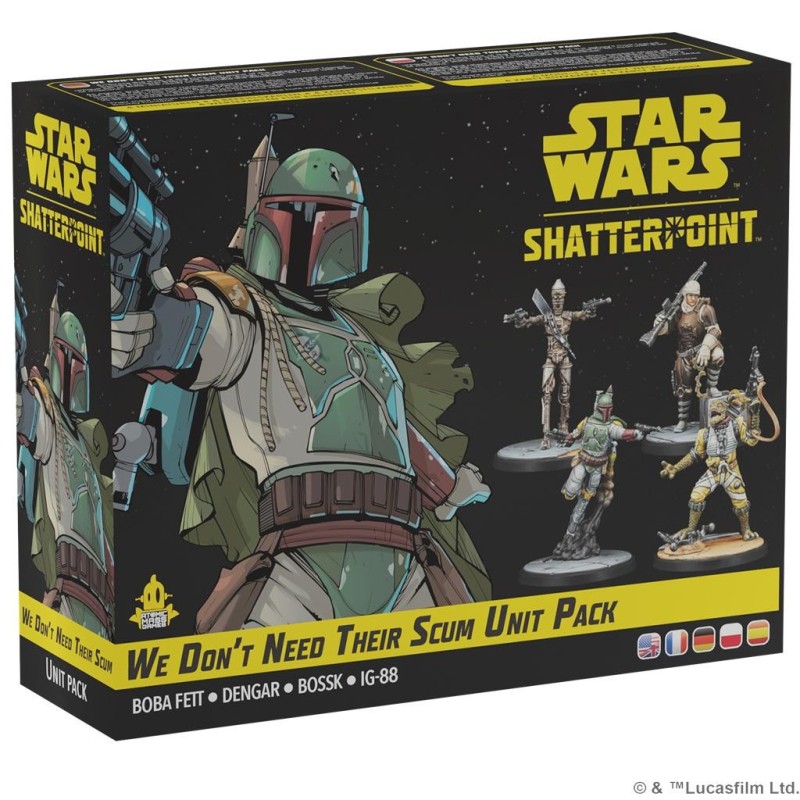 Star Wars: Shatterpoint. We Don’t Need Their Scum Unit Pack