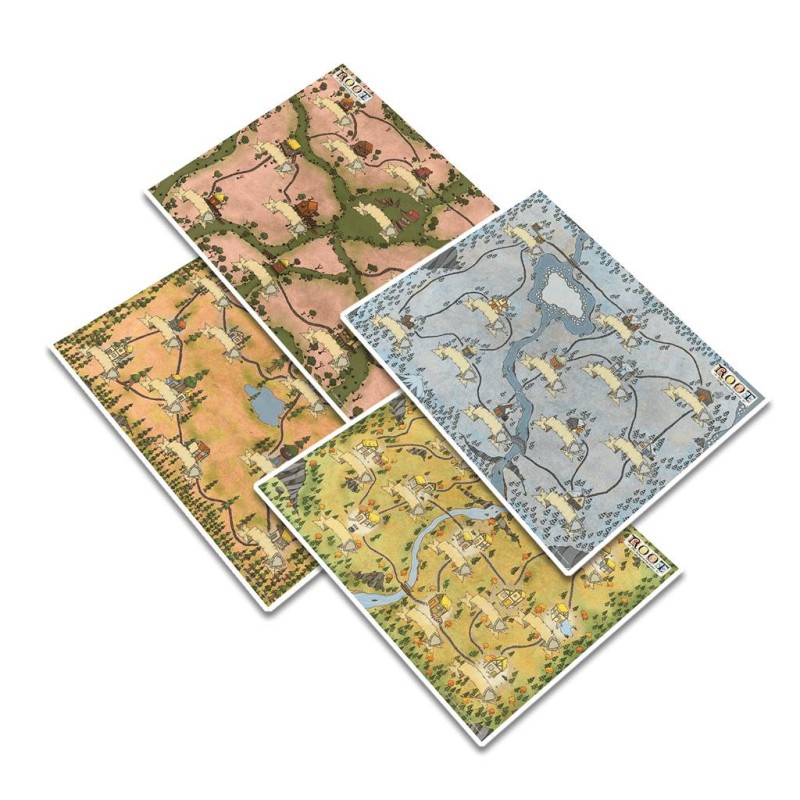 Root: El juego de rol - Pack de mapas del Bosque