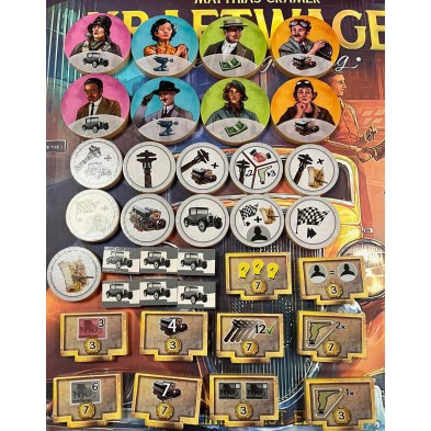Kraftwagen: Age Of Engineering. Tokens Deluxe