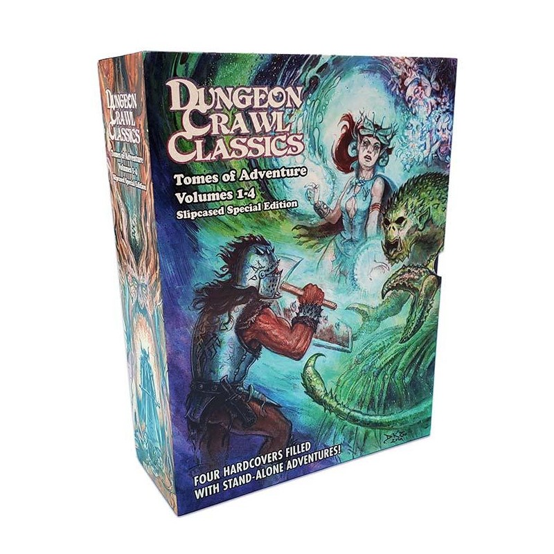 Dungeon Crawl Classics: Tomes of Adventure Vol. 1-4 Slipcased Special Ed.