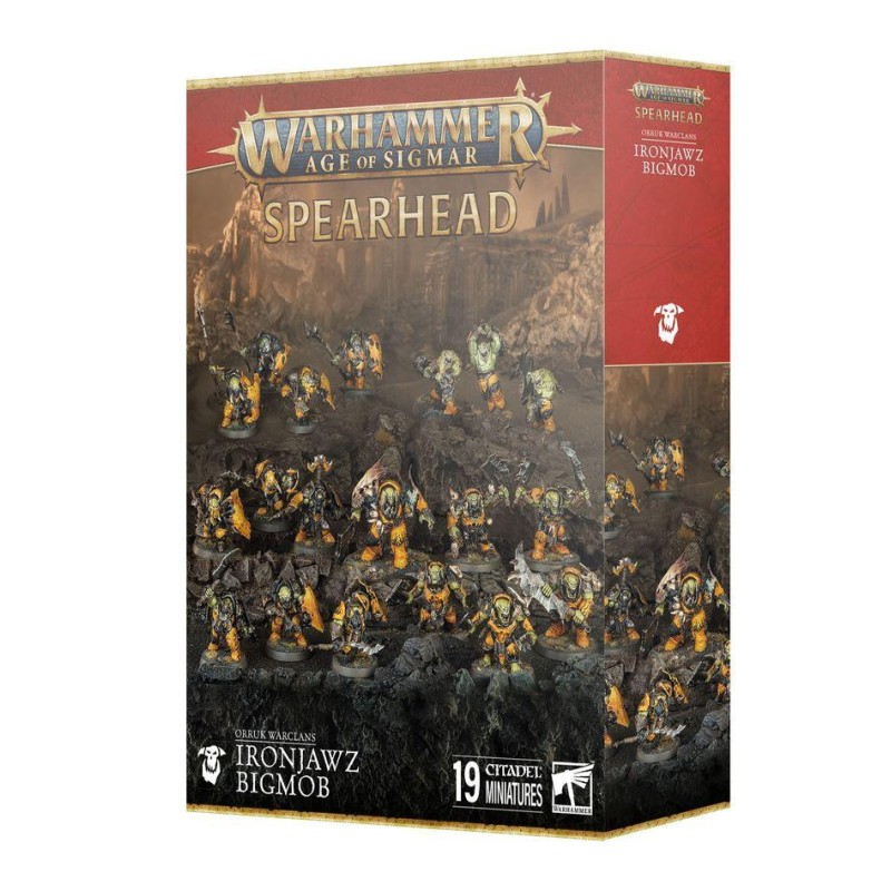 Warhammer Age of Sigmar: Punta de lanza Klan Orruk – Gran peña Piñohierroz