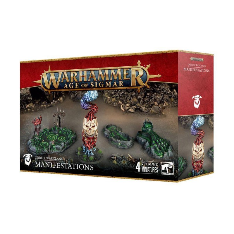 Warhammer Age of Sigmar: Orruk Warclans. Manifestaciones