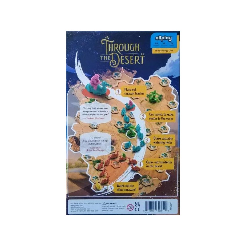 Through the Desert (inglés)
