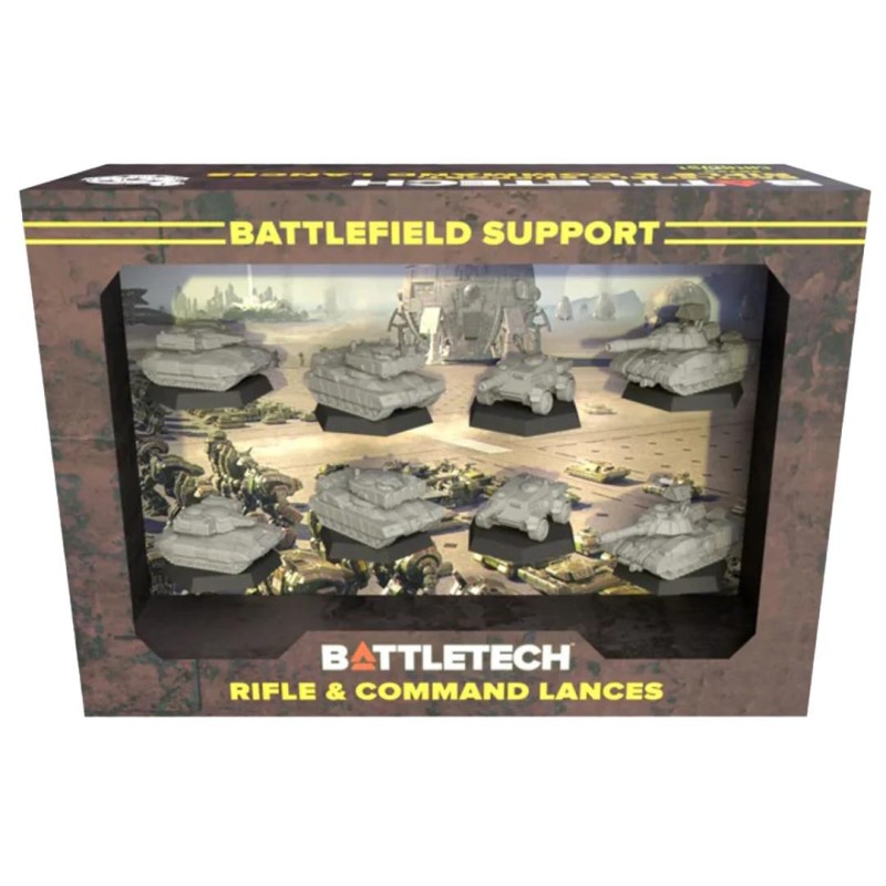 Battletech: Battlefield Support - Rifle & Command Lances