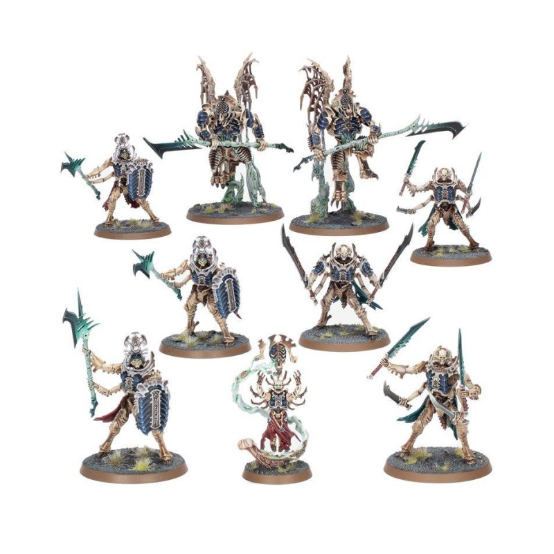 Warhammer Age of Sigmar: Punta de lanza Osiarcas Cosechahuesos. Élite Mortesana