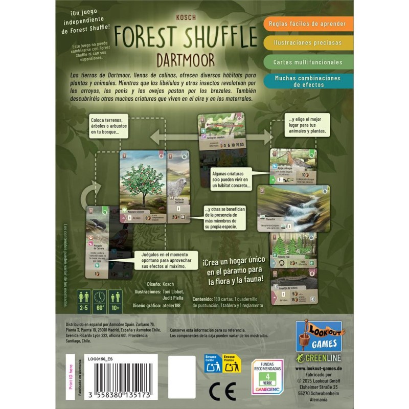 Forest Shuffle: Dartmoor