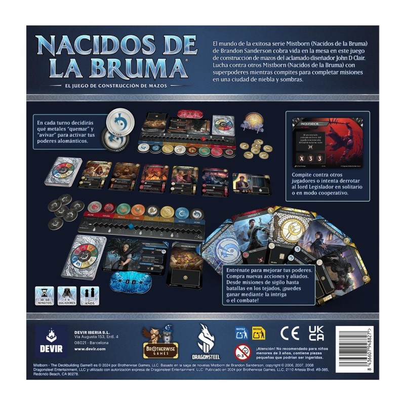 Nacidos de la Bruma: El juego de construcción de mazos