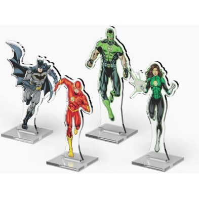 DC Comics Deck-Building Game: 2D Acrylic Standees Pack 1