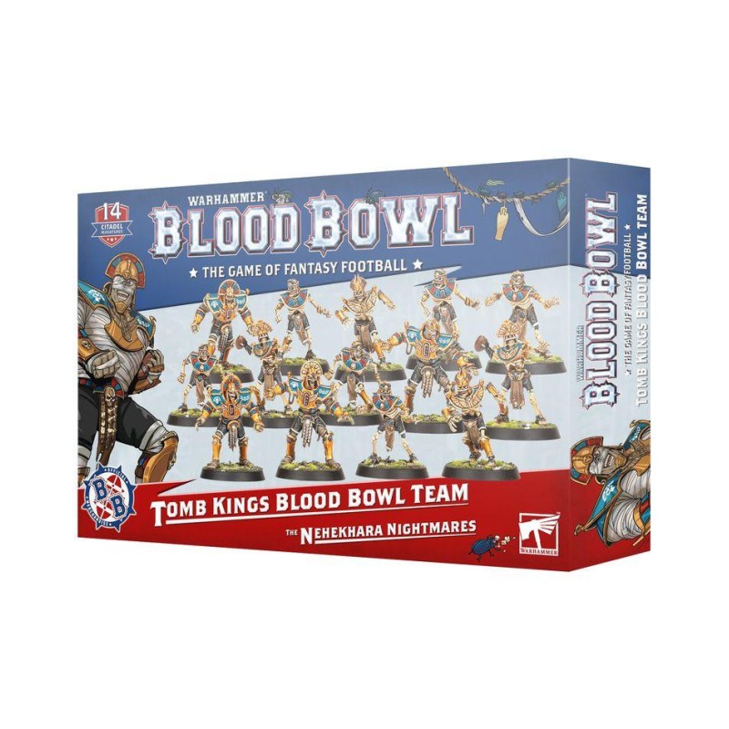 Blood Bowl: Equipo de Tomb Kings. Los Nehekhara Nightmares