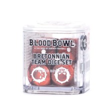 Juego de dados del equipo Bretonnian de Blood Bowl