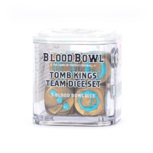 Juego de dados del equipo Tomb Kings de Blood Bowl