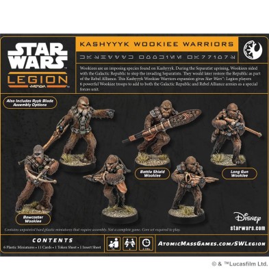 Star Wars Legión: Kashyyyk Wookiee Warriors