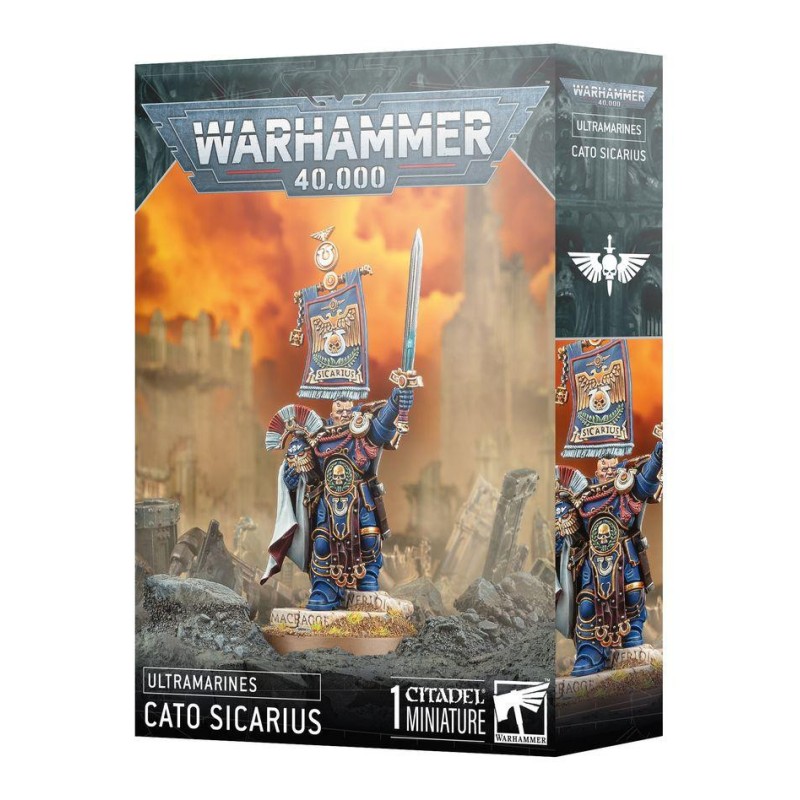 Warhammer 40.000: Ultramarines. Cato Sicarius