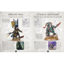 Warhammer 40.000: Enciclopedia de Personajes + Miniatura Teniente Titus