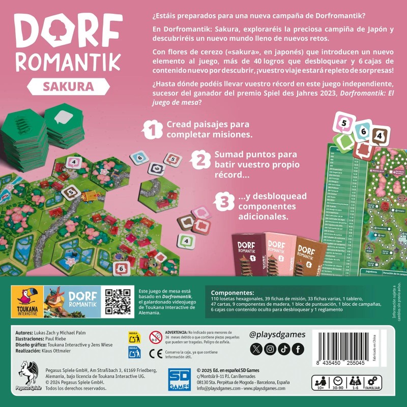 Dorfromantik: Sakura (castellano)