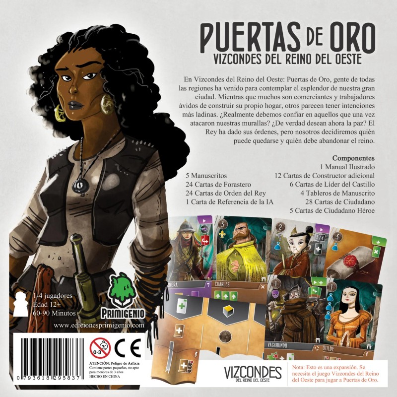 Vizcondes del Reino del Oeste: Puertas de Oro