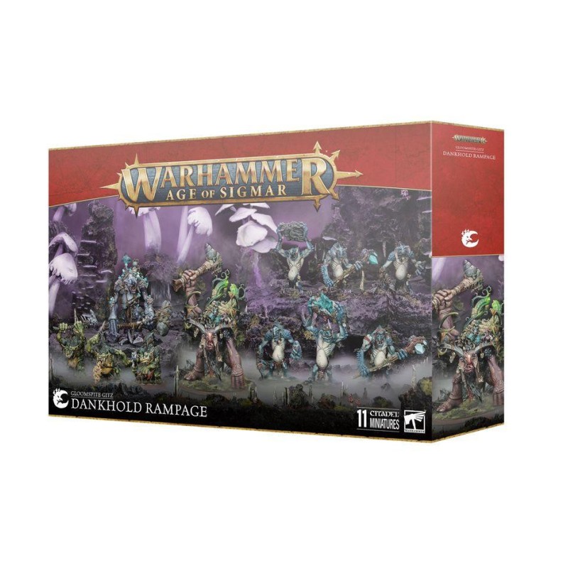 Warhammer Age of Sigmar: Fuerza de batalla Tipejoz Nokturnoz. Akometida de Kubilmohozo