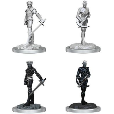 D&D Nolzur's Marvelous Miniatures: Drow Fighters (Wave 18)