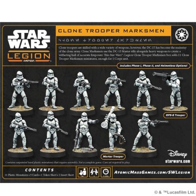 Star Wars Legión: Clone Trooper Marksmen