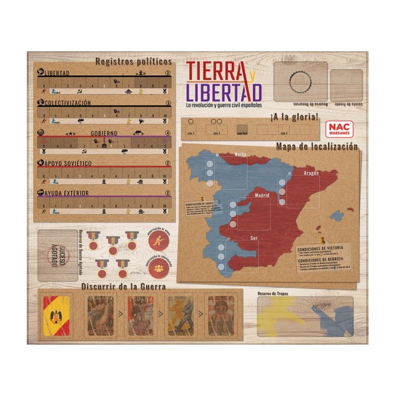 Tierra y Libertad: Revolución y Guerra Civil Española + correcciones