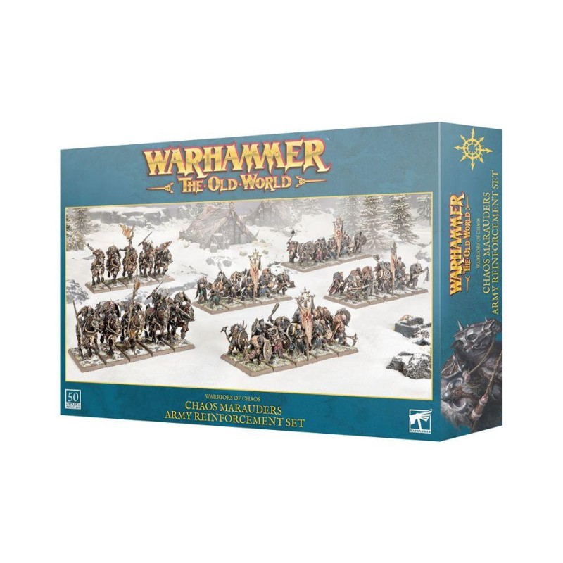 Warhammer The Old World: Warriors of Chaos. Chaos Marauders Army Reinforcement Set