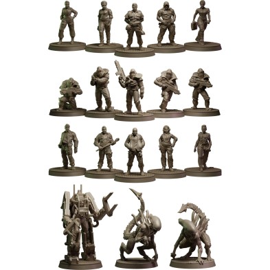 Alien RPG Evolved Edition: Rapture Protocol Miniature Set
