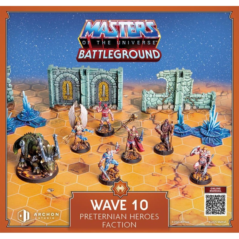 Masters of the Universe Battleground: Facción Preternian Héroes - Wave 10 (castellano)