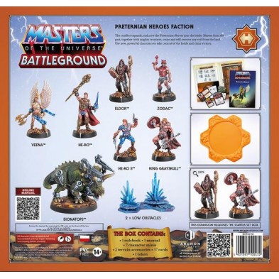 Masters of the Universe Battleground: Facción Preternian Héroes - Wave 10 (castellano)